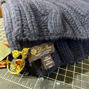 Loro Piana Dark Blue Cashmere Wrap